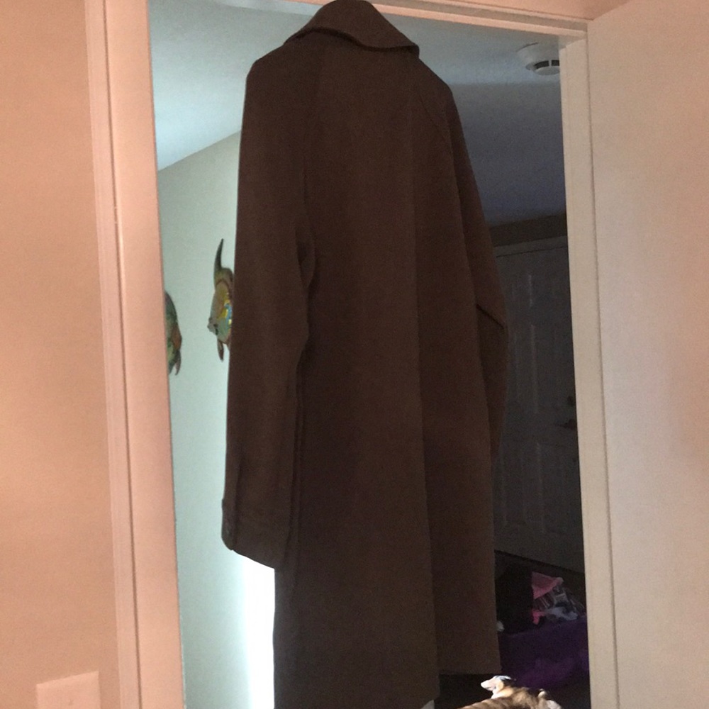 Dark green long coat